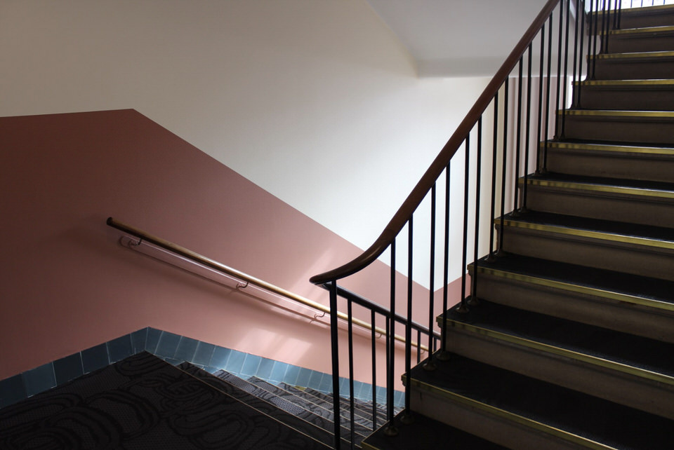 Trapphusrenovering Malning