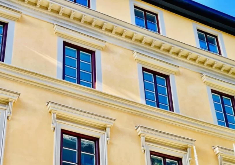 renovera putsad fasad goteborg murning