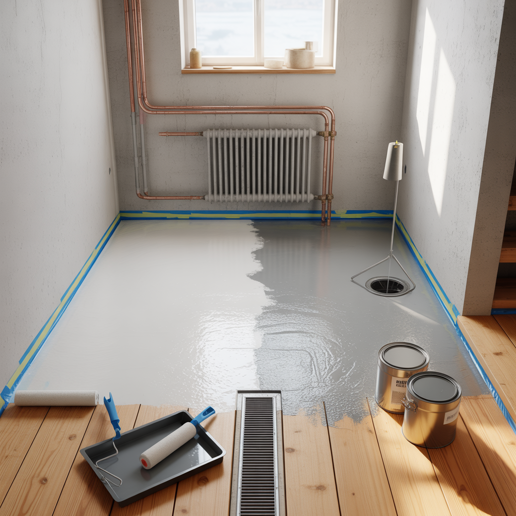 mala betonggolv i kallare guide till primer och farg