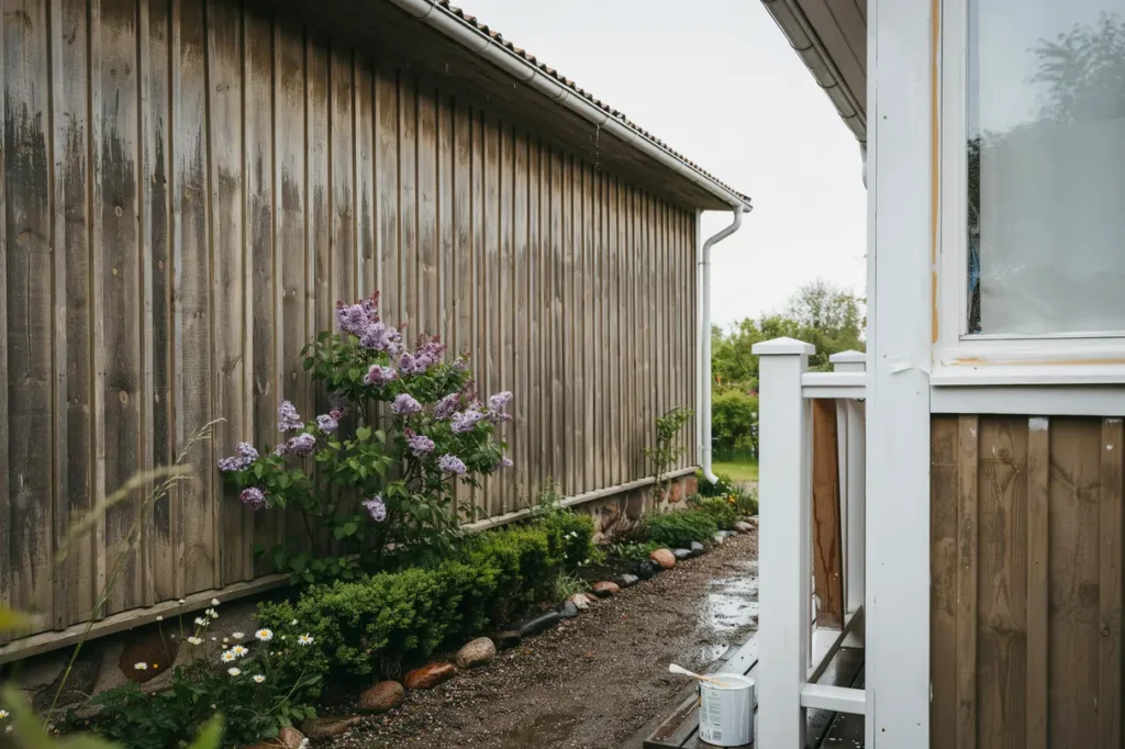 juni i sverige s skyddar du tr detaljer och snickerier med r tt m lning f re semester och sommarregn